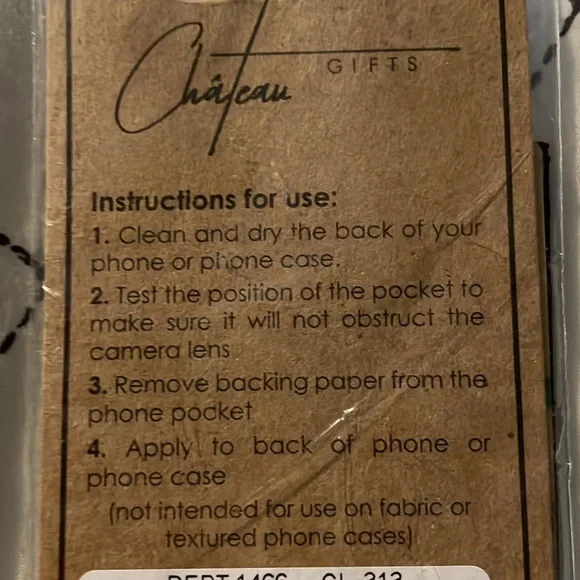 2/$20 Victoria Secret Phone Card Holder (black) - Picture 3 of 5